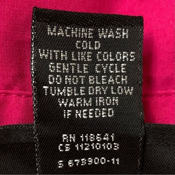 Lane Bryant Pink Short Sleeves Button Down Shirt - Picture 10 of 11